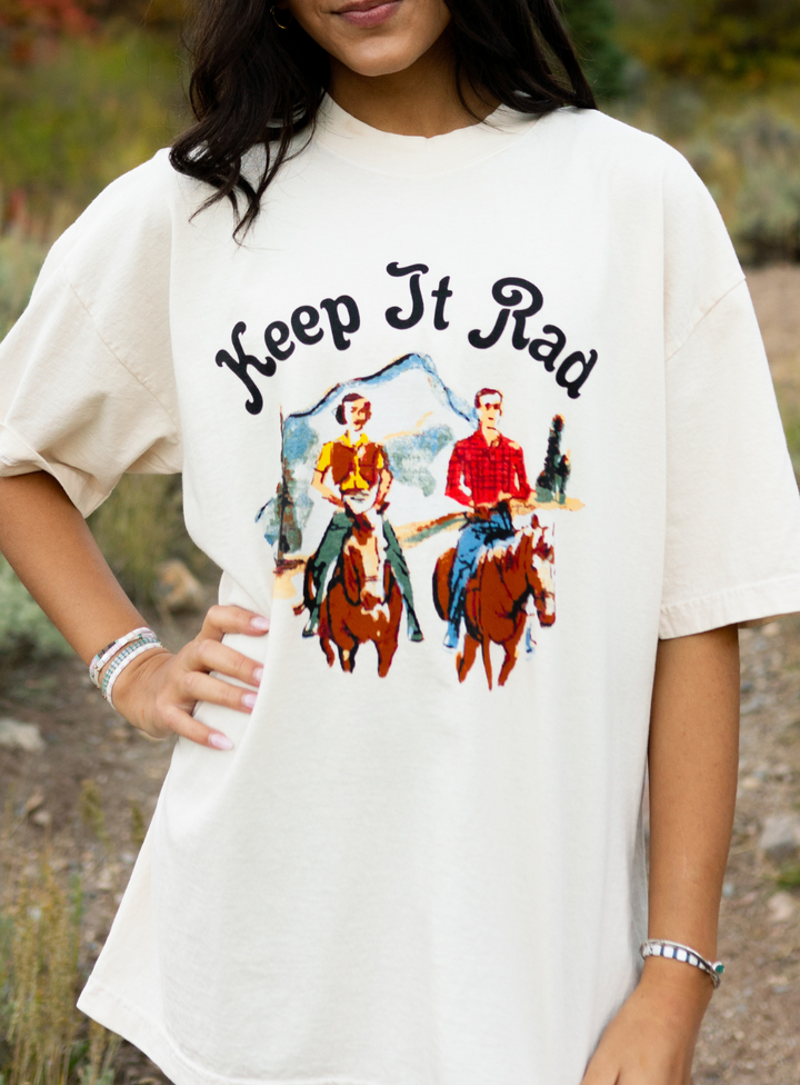 🐎KEEP IT RAD TEE by Indy Brand