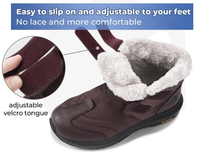 FitVille Men's Winter CozyCore Boots V3 by FitVille