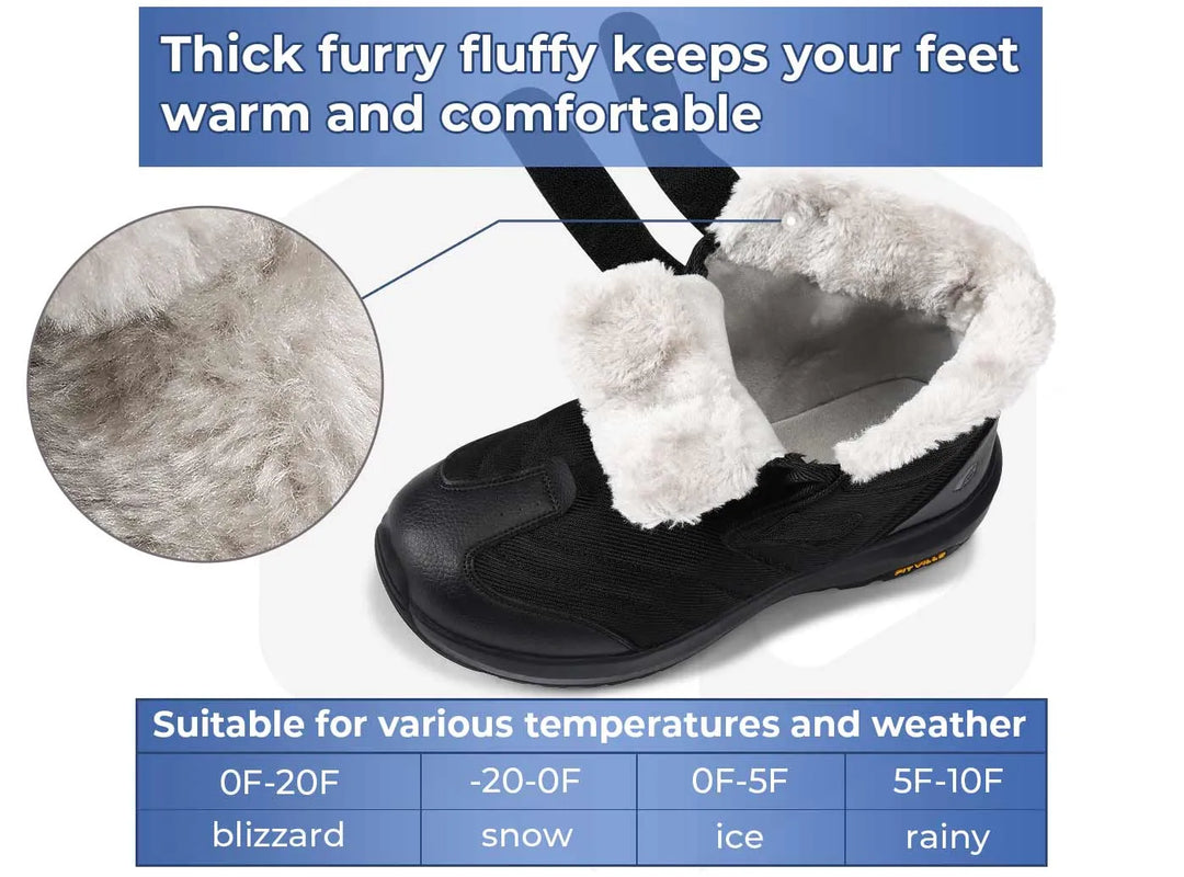 FitVille Men's Winter CozyCore Boots V3 by FitVille