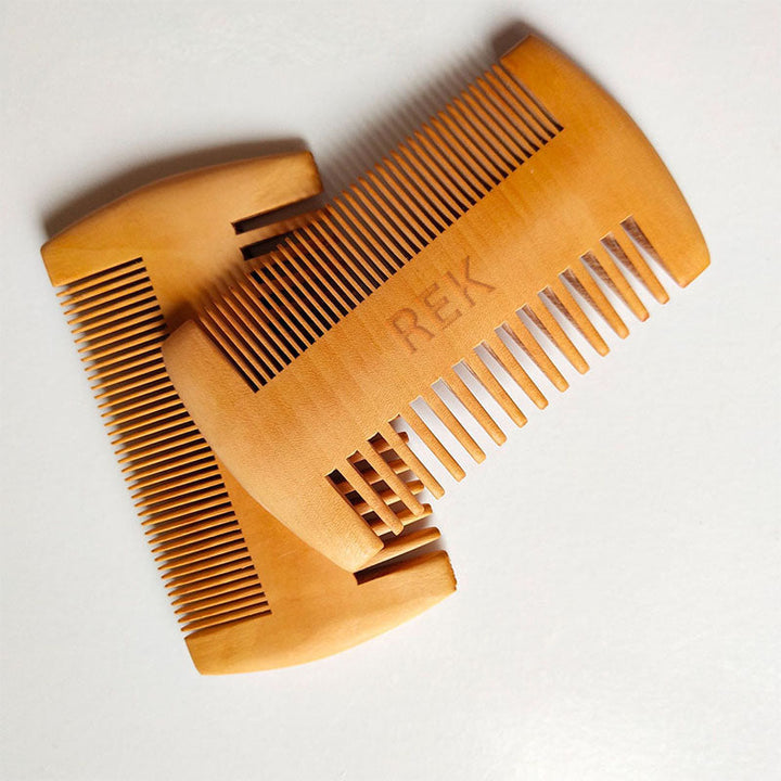 REK Sandalwood Beard Comb | REK Cosmetics by REK Cosmetics