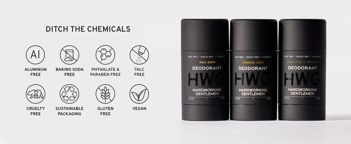 Hardworking Gentlemen Eucalyptus + Berganot Deodorant