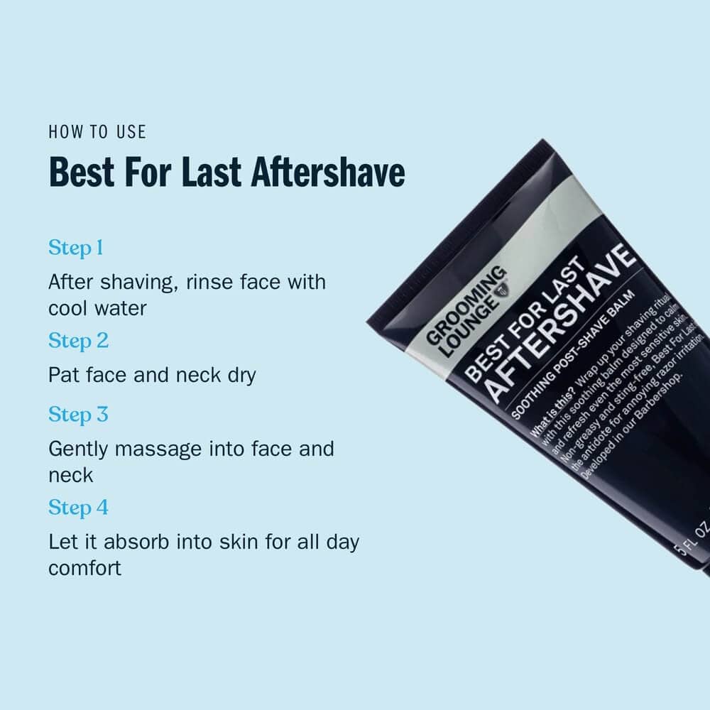 Grooming Lounge Best For Last Aftershave by Grooming Lounge