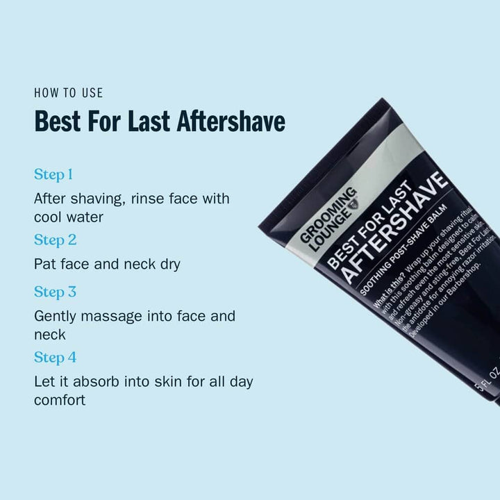 Grooming Lounge Best For Last Aftershave by Grooming Lounge