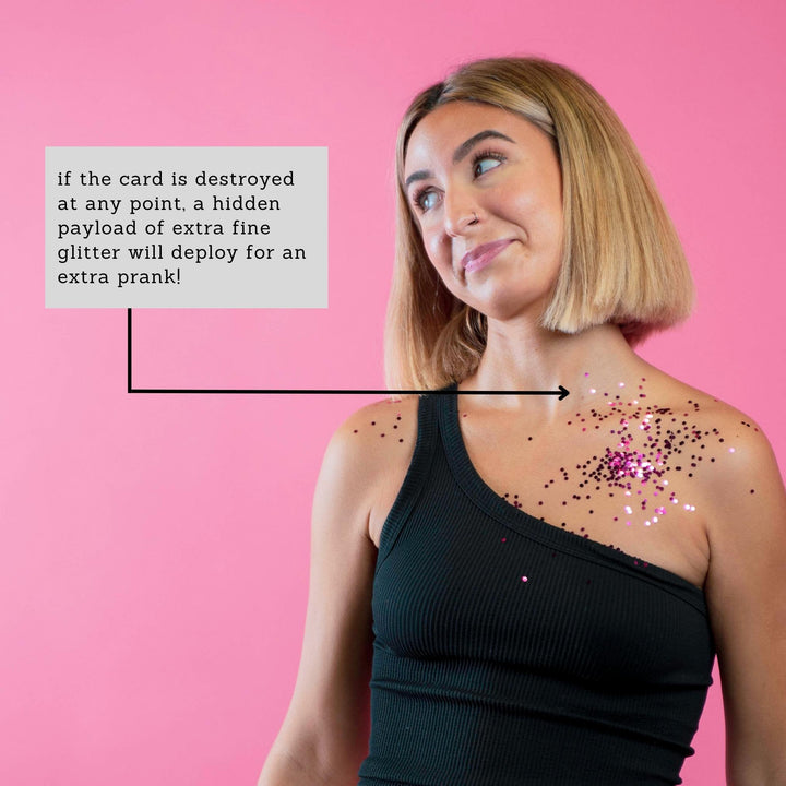 Nice Cock - Rooster Prank Greeting Card by DickAtYourDoor