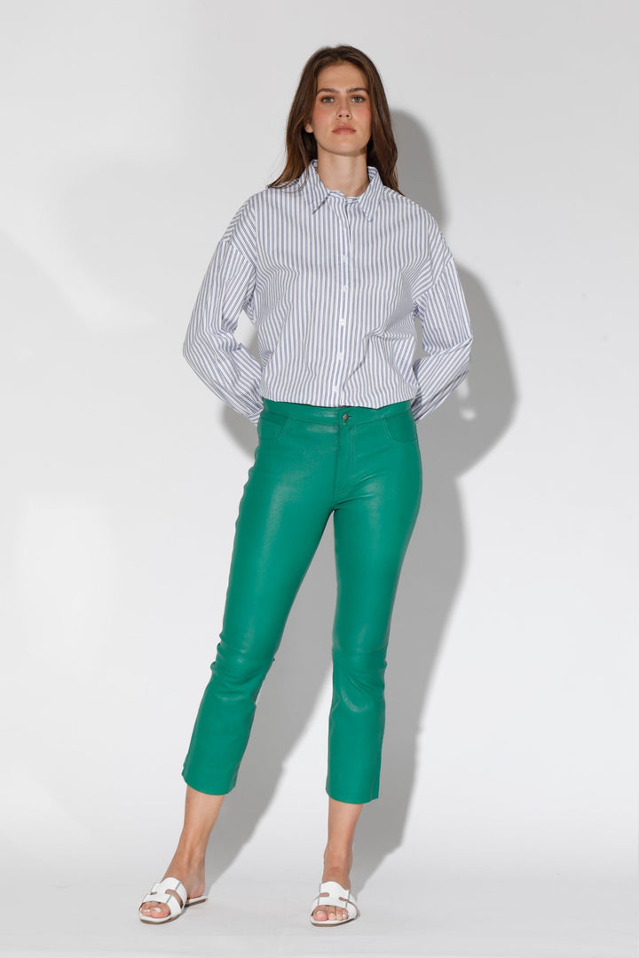 Tony Pant, Clover - Stretch Leather by Walter Baker