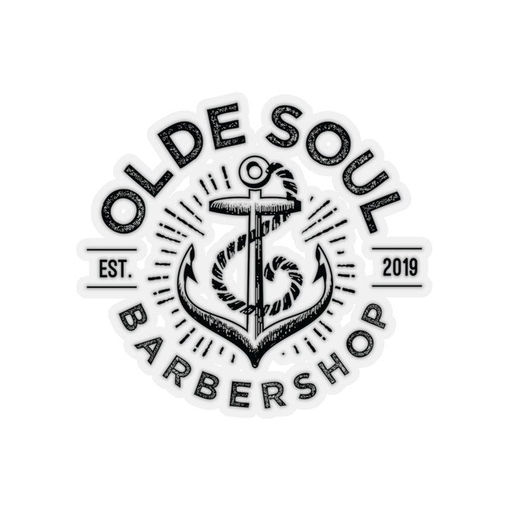Olde Soul Barbershop Round Sticker