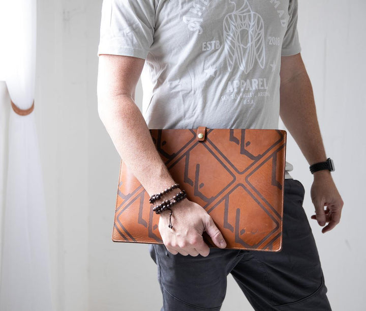 Leather Laptop Sleeve by Lifetime Leather Co