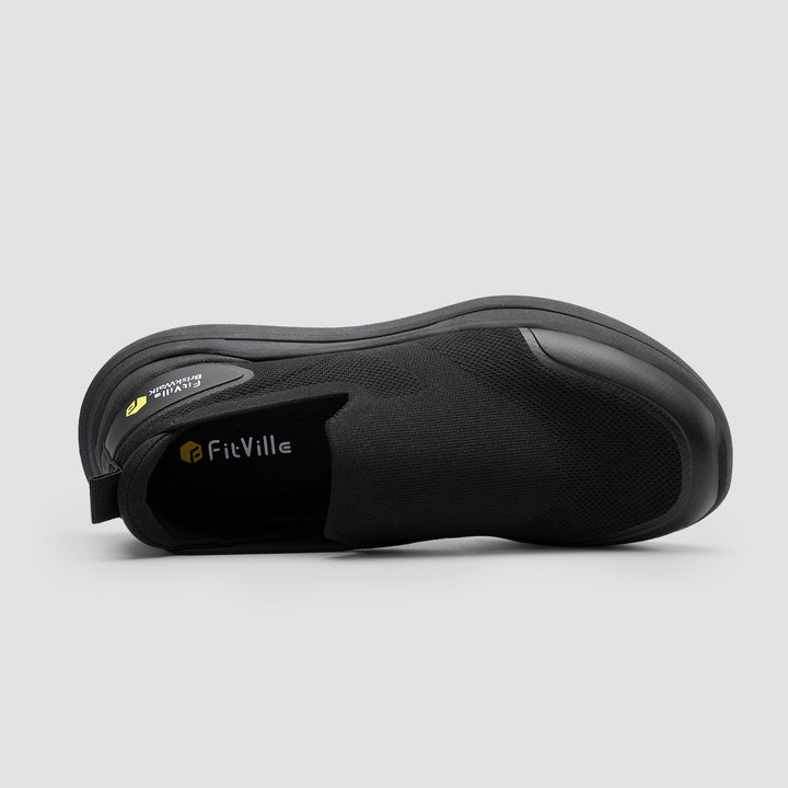 FitVille Men's BriskWalk Recovery Slip-On Shoes by FitVille