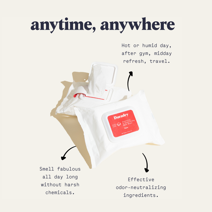 Duradry Wash Wipes by Duradry