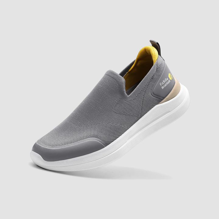 FitVille Men's BriskWalk Recovery Slip-On Shoes by FitVille