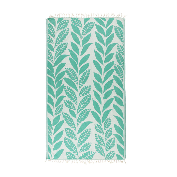 Seaweed Pure Cotton Beach Towel by La'Hammam