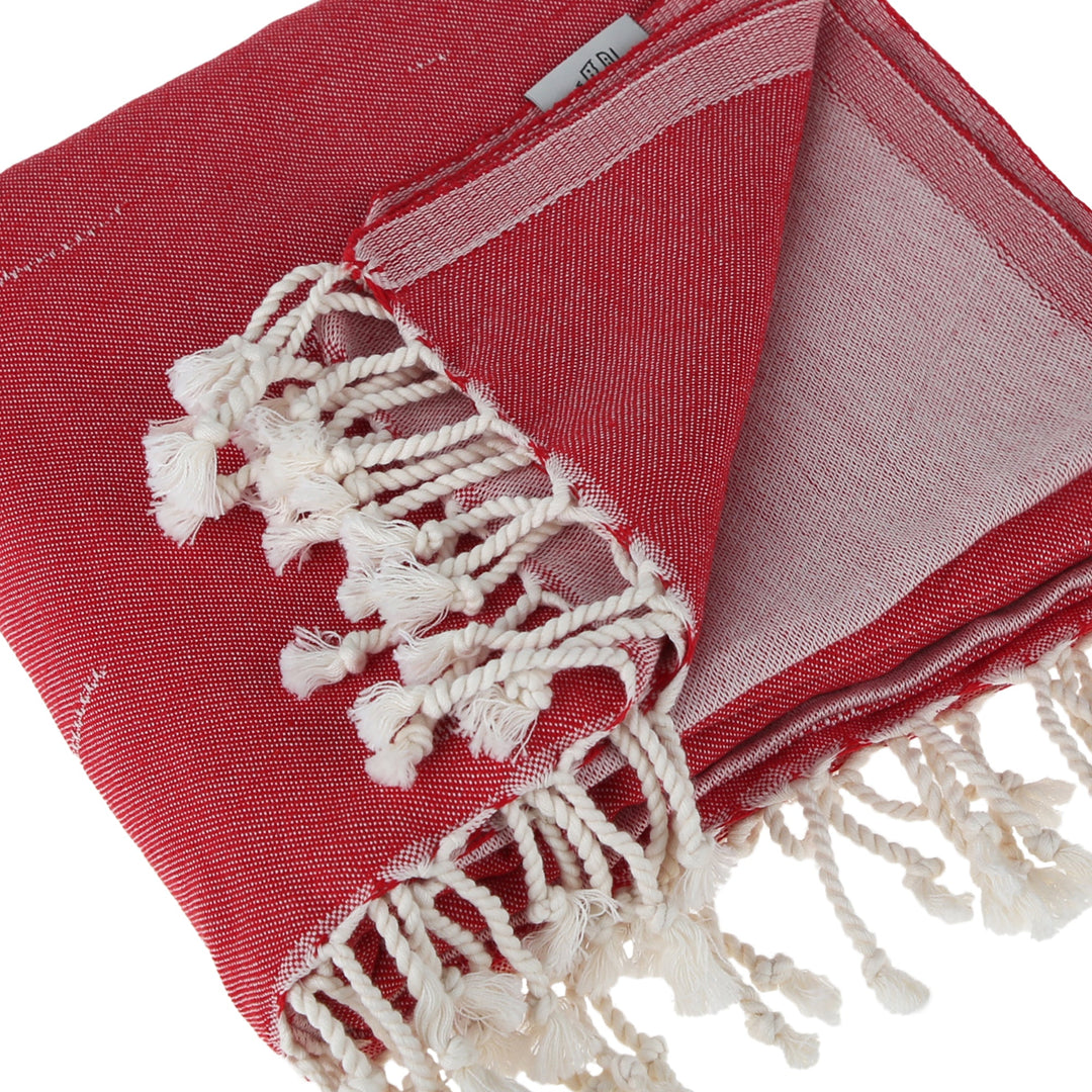 Monument State Pure Cotton Beach Towel by La'Hammam