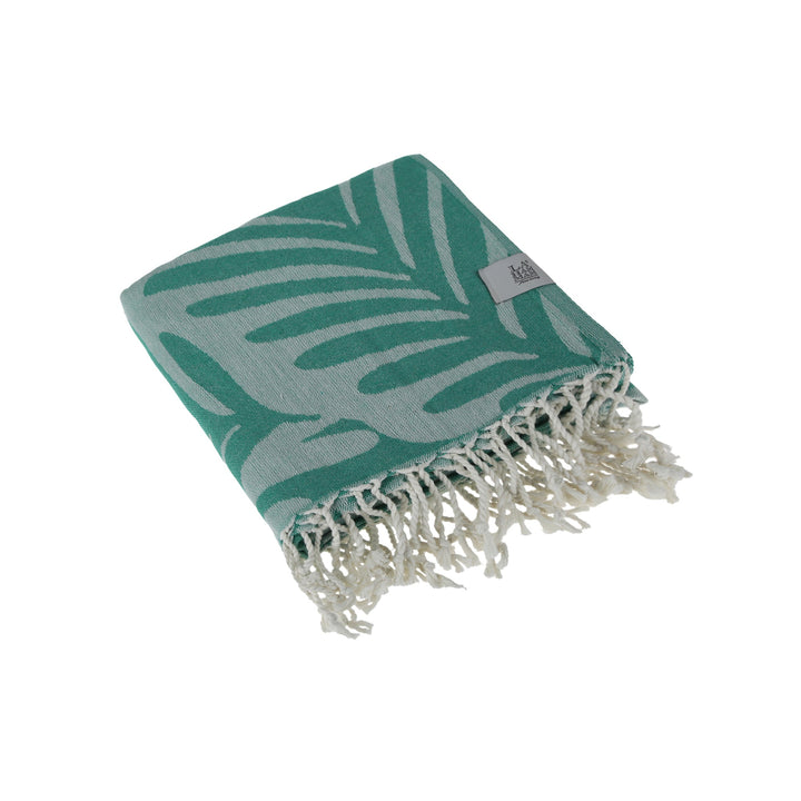 Jungle Peshtemal Pure Cotton Beach Towel by La'Hammam