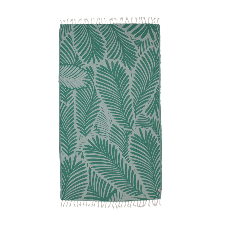 Jungle Peshtemal Pure Cotton Beach Towel by La'Hammam