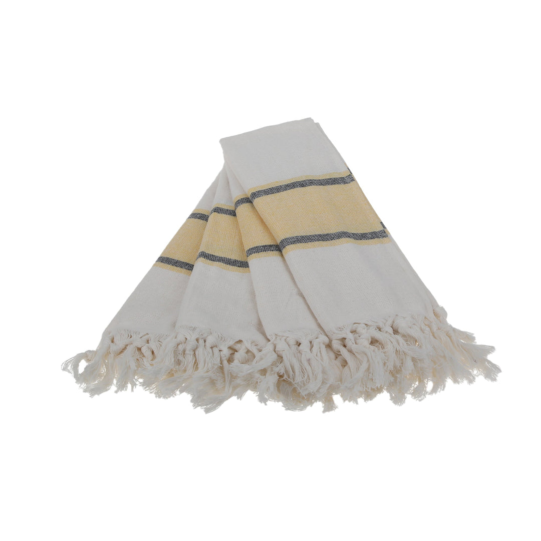 Smyrna Turkish Hand / Kitchen Towel 4 pack 23x17in by La'Hammam