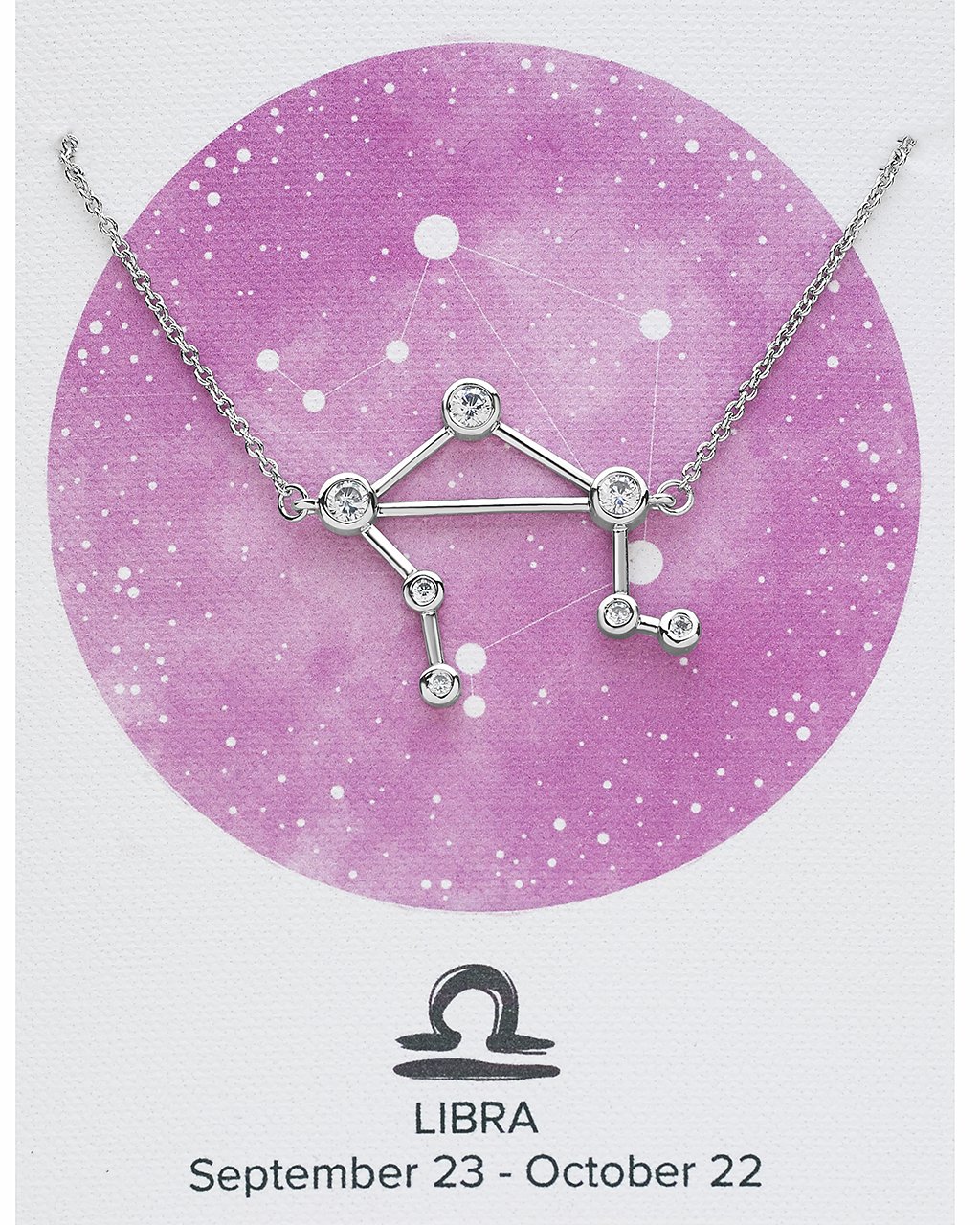 'When Stars Align' Constellation Necklace by Sterling Forever