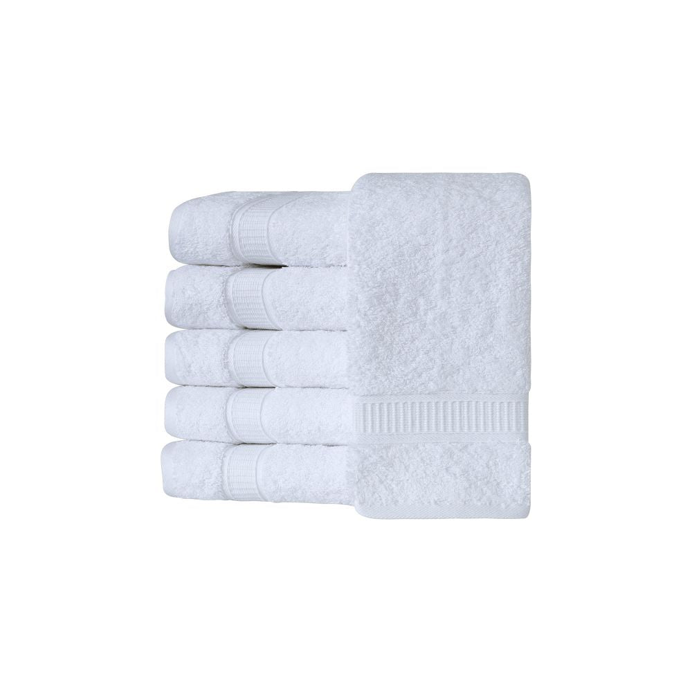 Turkish Cotton Bath Hand Towel Set of 6 by La'Hammam