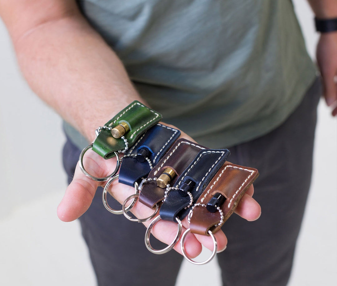 Oil Vial by Lifetime Leather Co