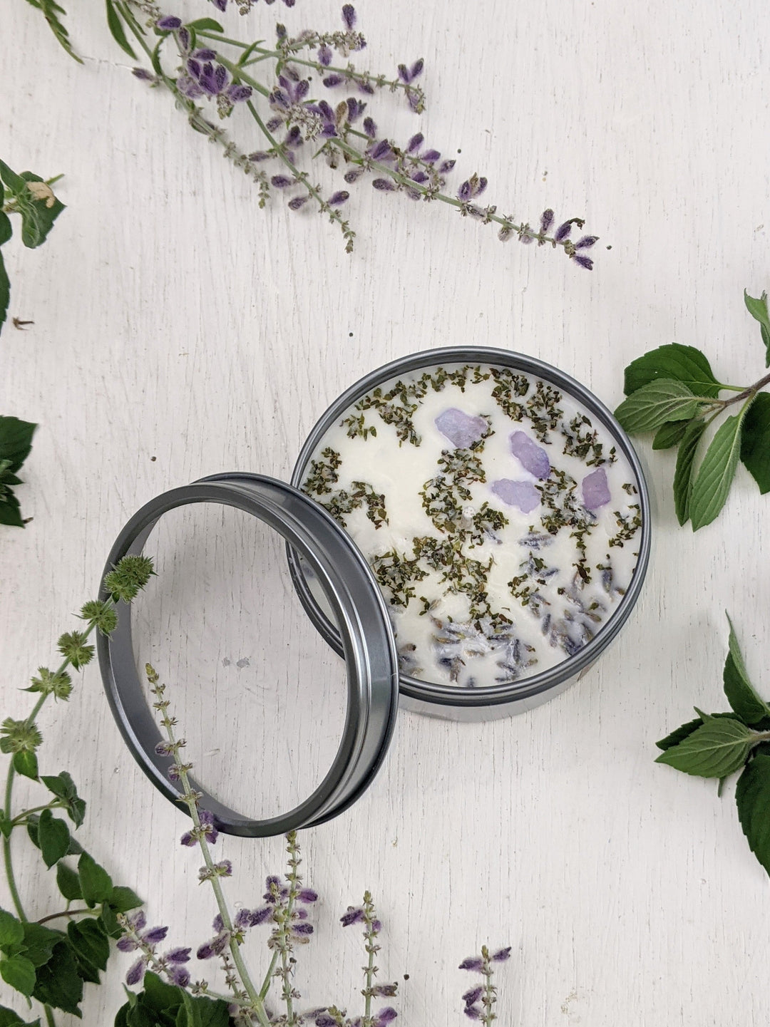 Sooothe Lavender Mint Soy Candle by Ash & Rose