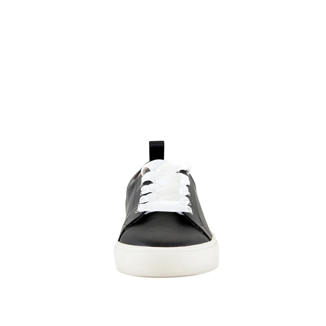 Women's Vancouver Wide Lace Sneaker Black by Nest Shoes