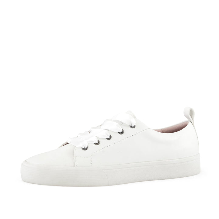 Women's Vancouver Wide Lace Sneaker White by Nest Shoes
