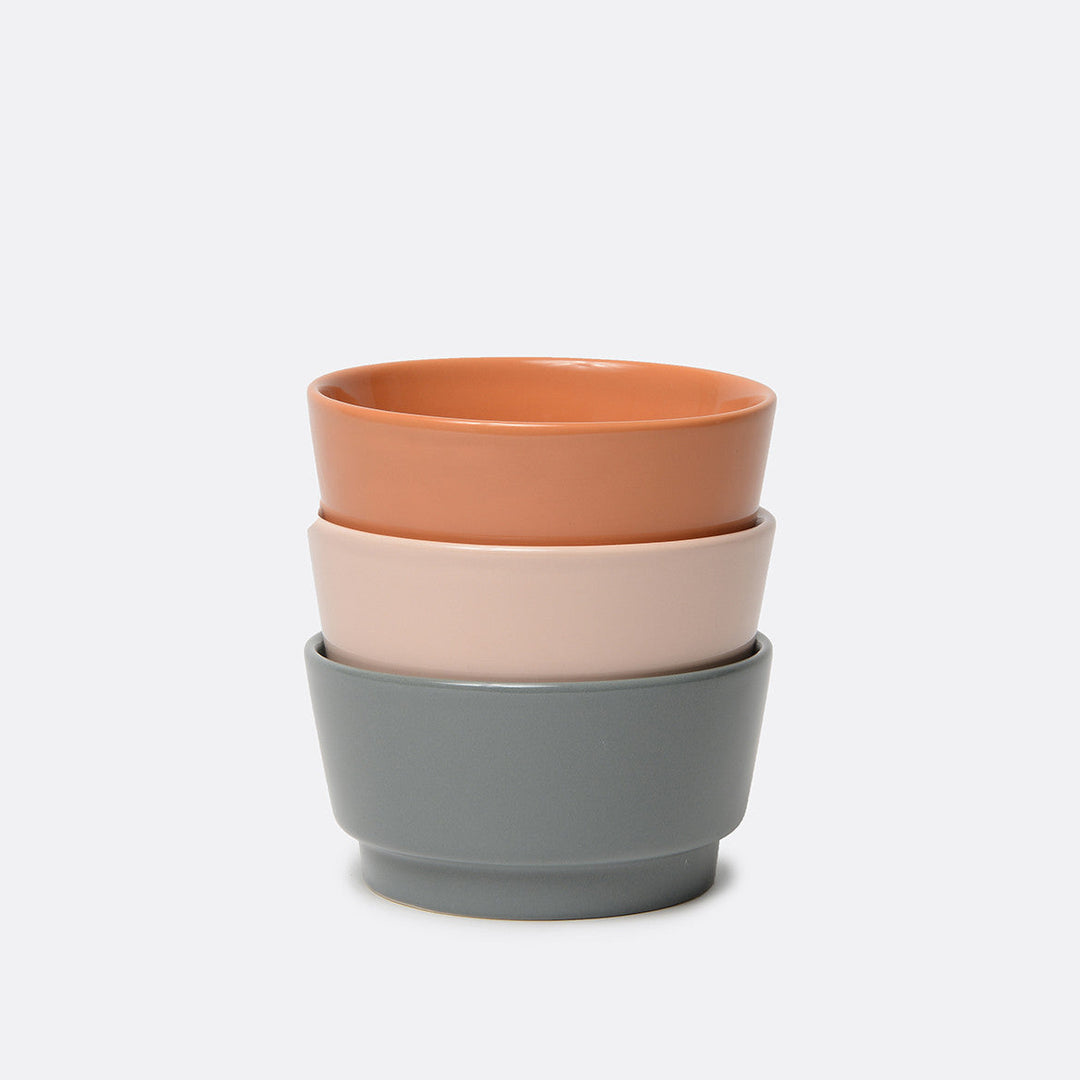 Gloss Ceramic Dog Bowl Midnight by Waggo