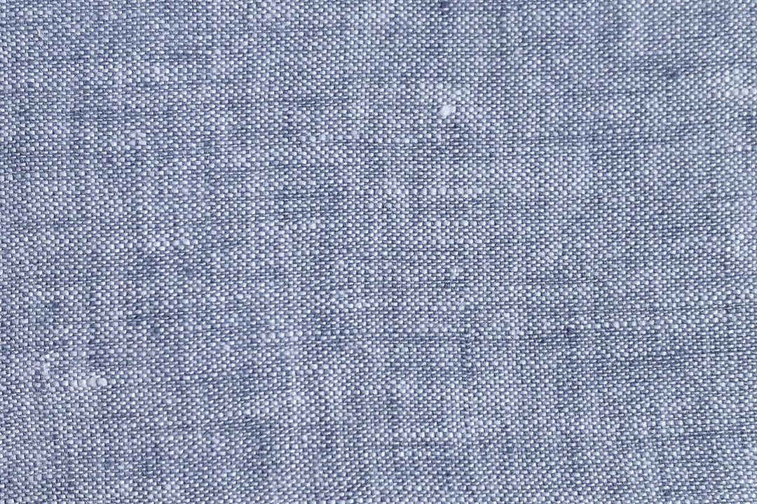 Chambray Linen Curtain with Tassels by Anaya