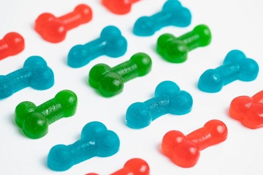 Bag of Dicks: Gummy Candy by DickAtYourDoor