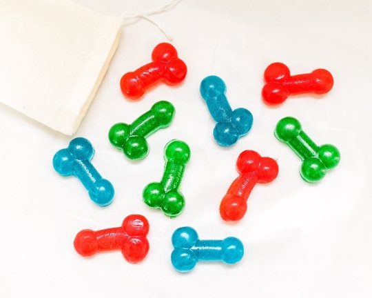 Bag of Dicks: Gummy Candy by DickAtYourDoor