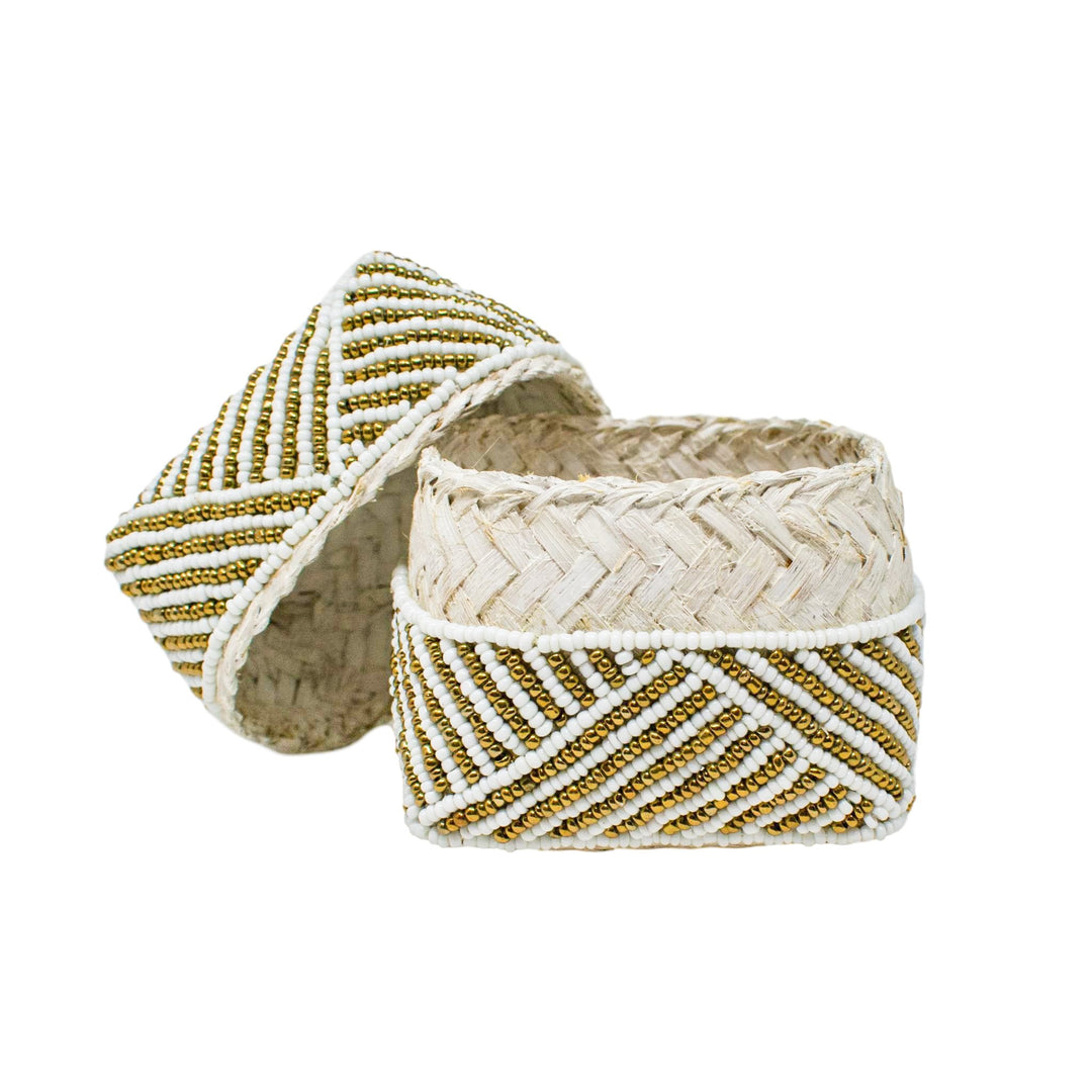 BALI BOX {Petite, Beaded} by POPPY + SAGE