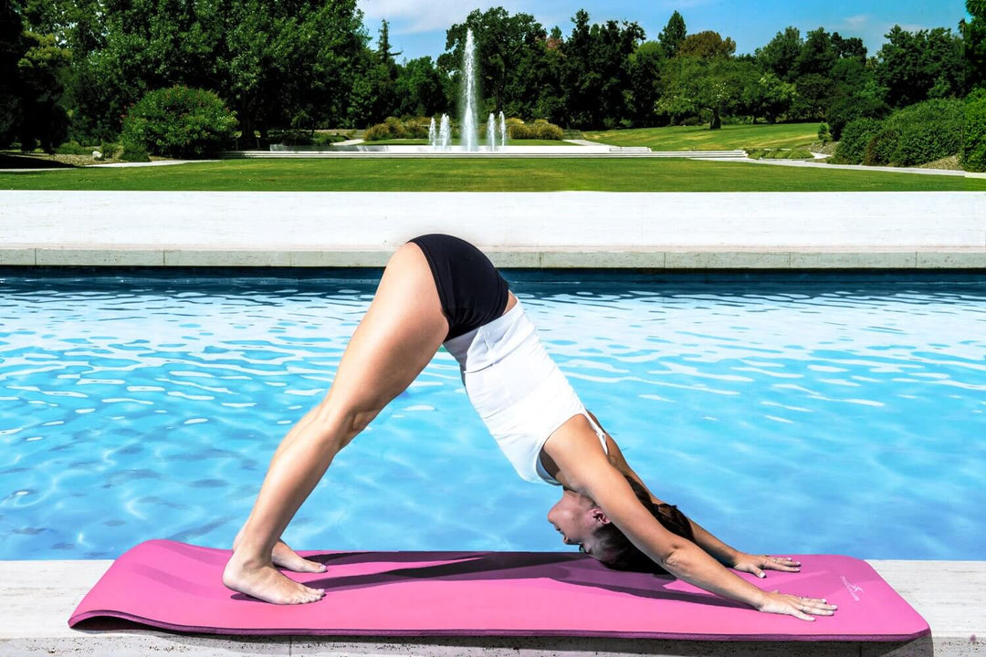 Extra Thick Yoga and Pilates Mat 1/2 inch by Jupiter Gear