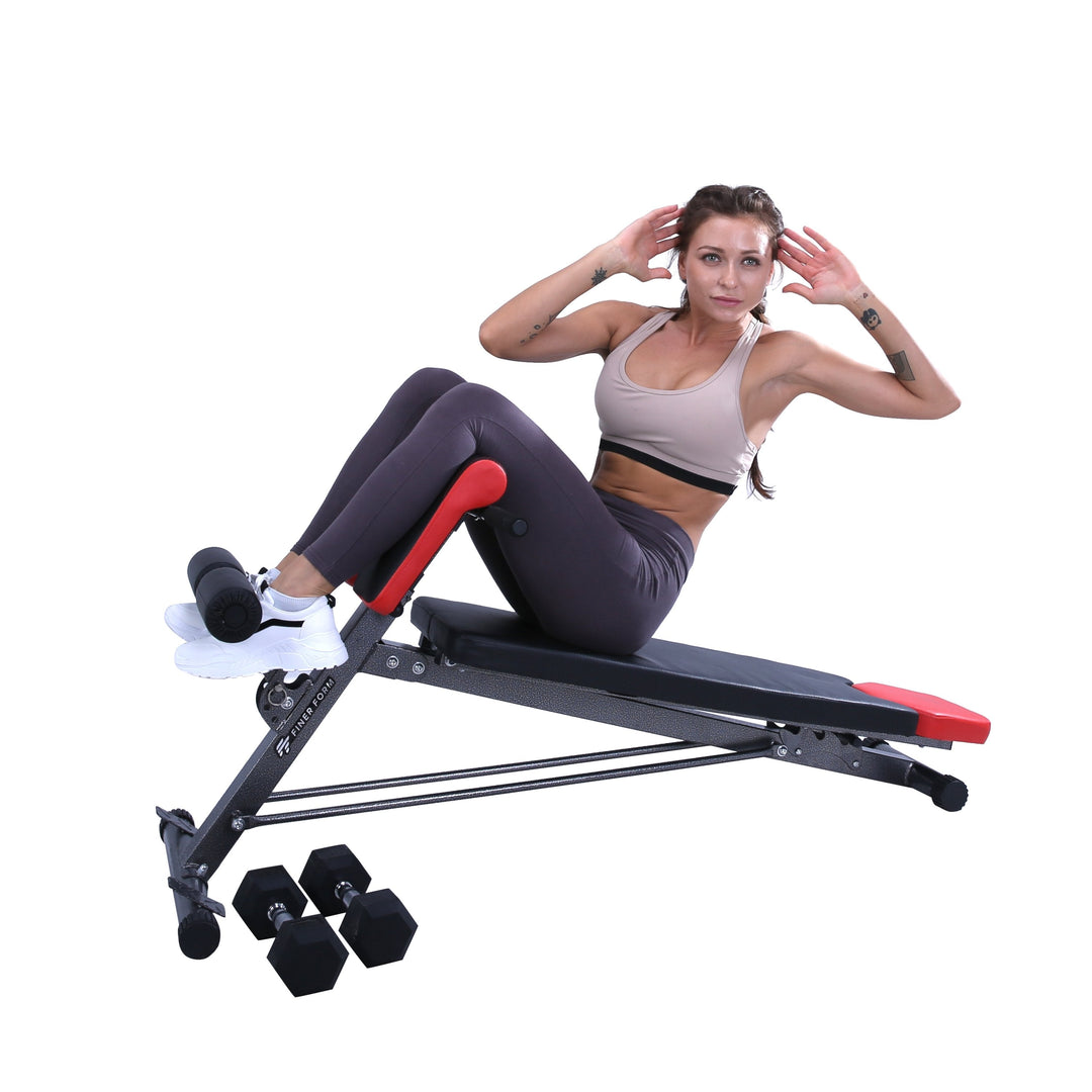 Multi-Functional Weight Bench for Full-Body Workout by Finer Form