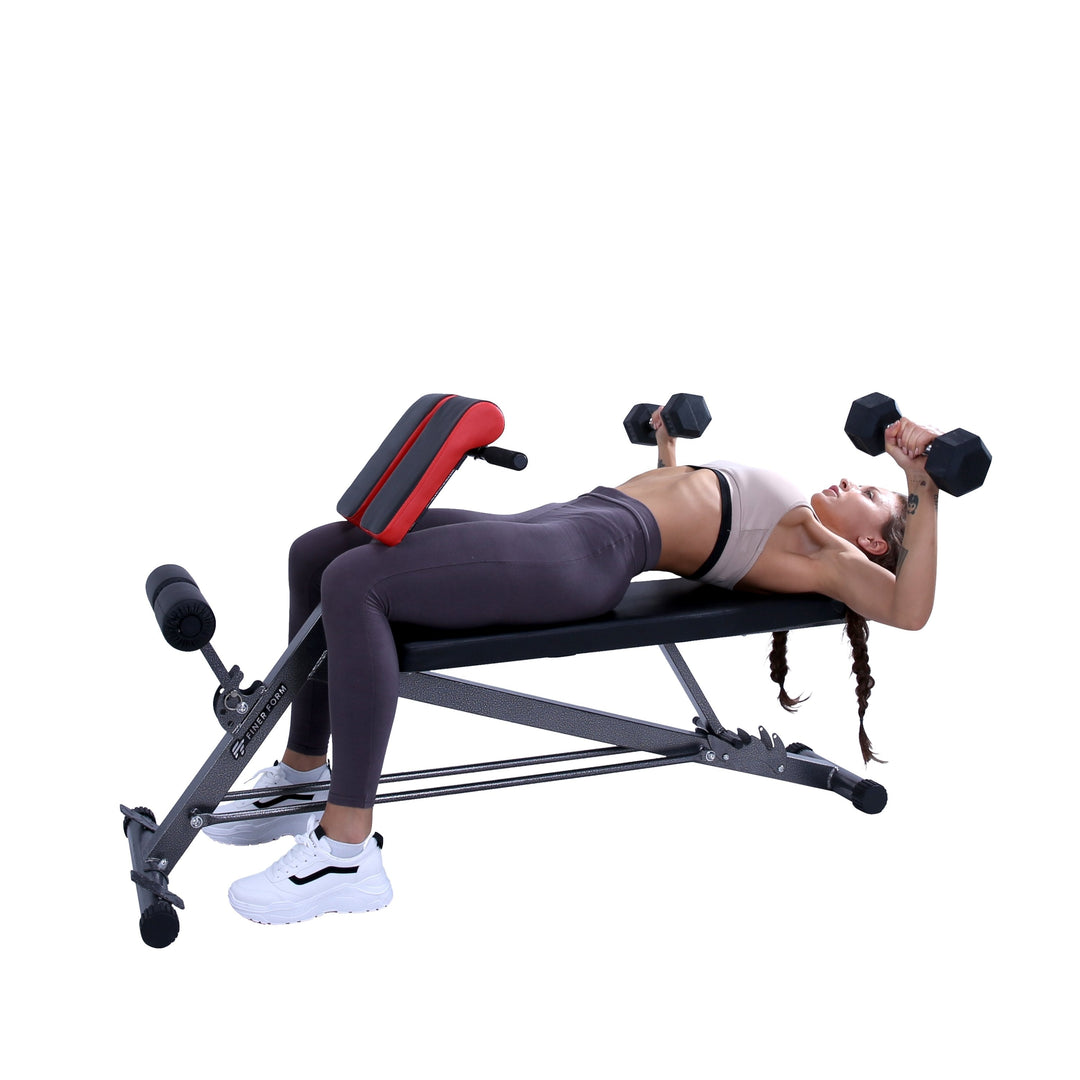 Multi-Functional Weight Bench for Full-Body Workout by Finer Form