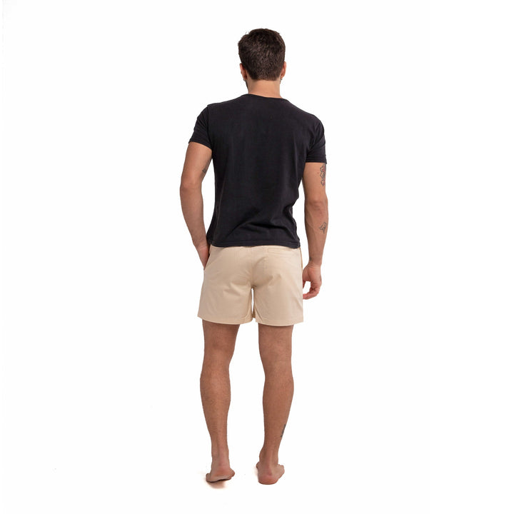 Cotton Shorts - Khaki by Bermies Swimwear