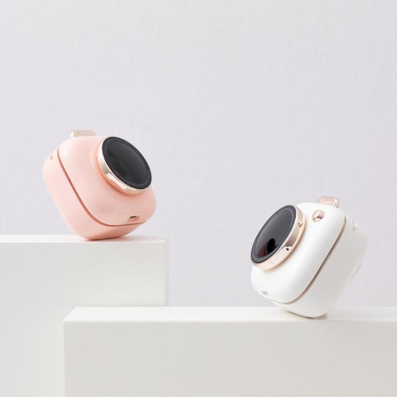Mini Camera-Shaped Necklace Fan by Multitasky