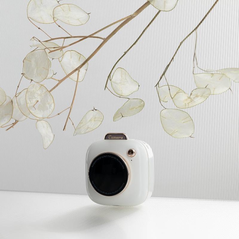 Mini Camera-Shaped Necklace Fan by Multitasky