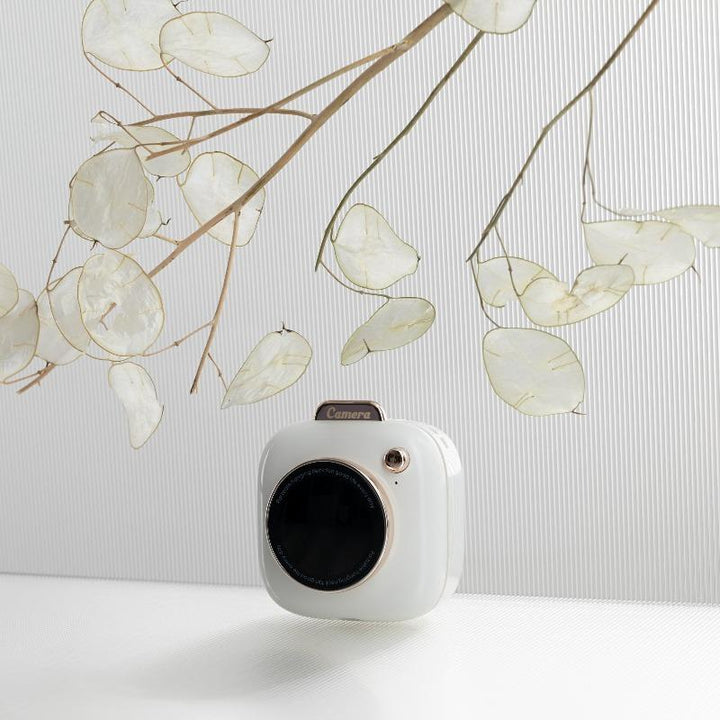 Mini Camera-Shaped Necklace Fan by Multitasky