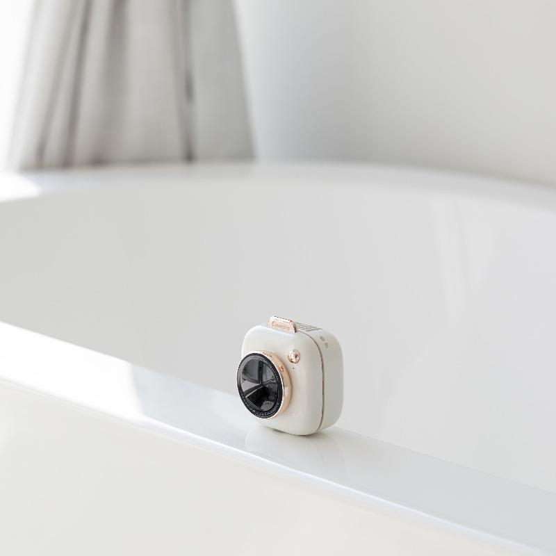 Mini Camera-Shaped Necklace Fan by Multitasky