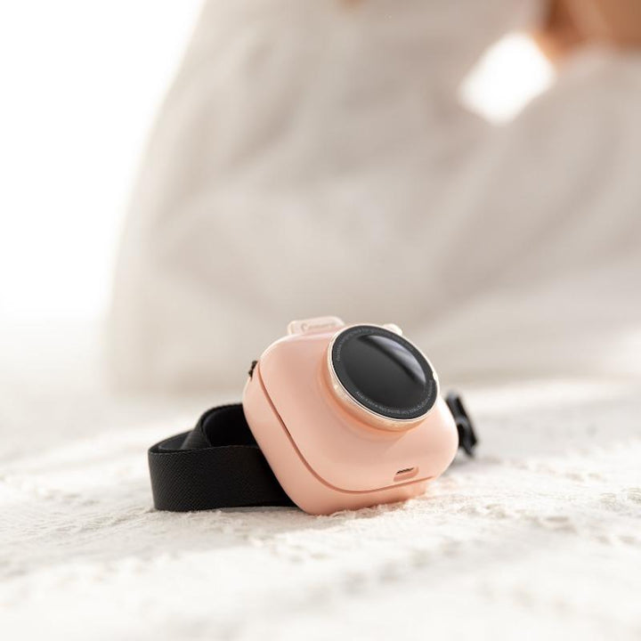 Mini Camera-Shaped Necklace Fan by Multitasky