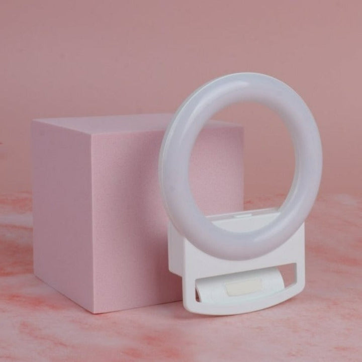 Clip-On Mini Phone Selfie Ring Light by Multitasky