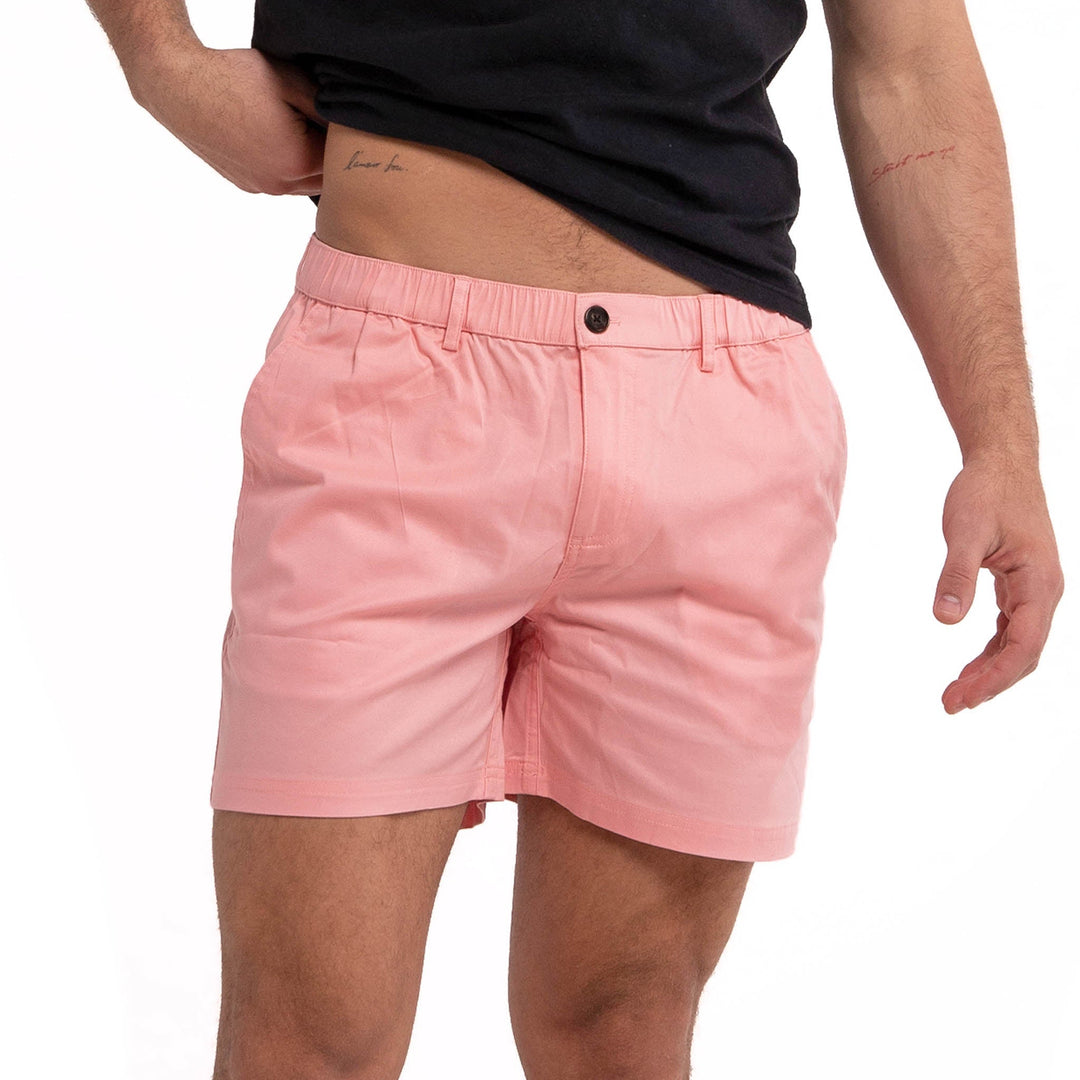 Cotton Shorts - Pink by Bermies Swimwear