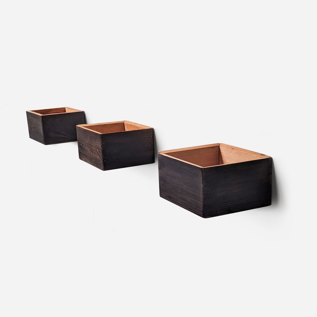 Diamond Self-Watering, Wall-Mounted Planter by Formr