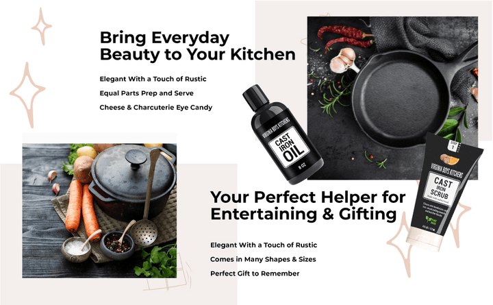 Natural Cast Iron Seasoning Oil by Virginia Boys Kitchens